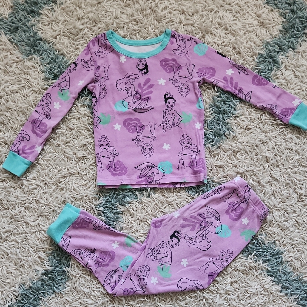 Disney Princess Pajamas EUC